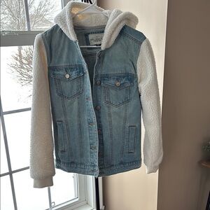 Denim and Sherpa Jacket